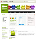 Web Hosting Web Design Template 18492