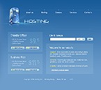 Web Hosting Web Design Template 18570
