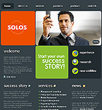Web Hosting Web Design Template 18744
