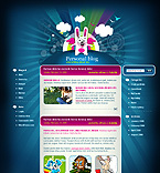 Web Hosting Web Design Template 18866