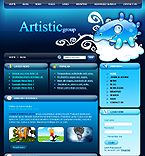Web Hosting Web Design Template 18874