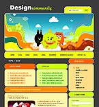 Web Hosting Web Design Template 18875