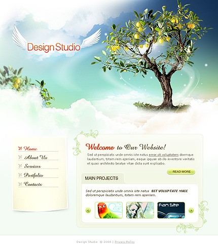 ADOBE PHOTOSHOP HOMEPAGE SCREENSHOT