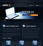 Web Hosting Web Design Template 19097