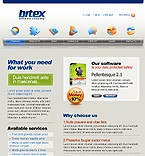 Web Hosting Web Design Template 19179