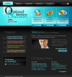 Web Hosting Web Design Template 19187