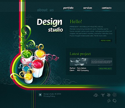 ADOBE PHOTOSHOP HOMEPAGE SCREENSHOT