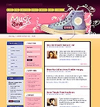 Web Hosting Web Design Template 19633