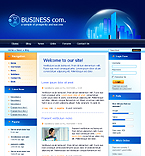 Web Hosting Web Design Template 19916