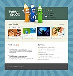 Web Hosting Web Design Template 19927