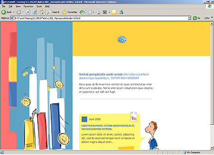 HTML HOMEPAGE SCREENSHOT