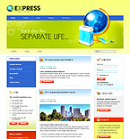 Web Hosting Web Design Template 20102