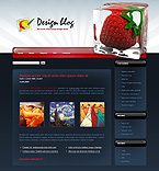 Web Hosting Web Design Template 20109