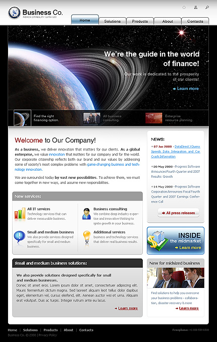 ADOBE PHOTOSHOP HOMEPAGE SCREENSHOT