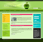 Web Hosting Web Design Template 20425