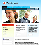 Web Hosting Web Design Template 20512