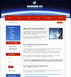 Web Hosting Web Design Template 20541