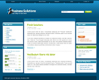 Web Hosting Web Design Template 20559