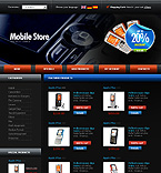 Web Hosting Web Design Template 20570