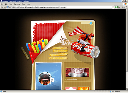 HTML HOMEPAGE SCREENSHOT