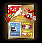 Web Hosting Web Design Template 20751