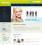 Web Hosting Web Design Template 20776