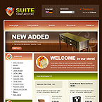 Web Hosting Web Design Template 20825