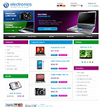 Web Hosting Web Design Template 20827