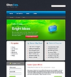 Web Hosting Web Design Template 20860