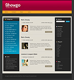 Web Hosting Web Design Template 20989
