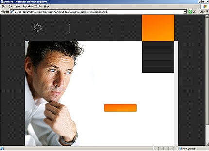 HTML HOMEPAGE SCREENSHOT