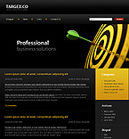 Web Hosting Web Design Template 21345