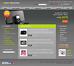 Web Hosting Web Design Template 21393