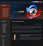 Web Hosting Web Design Template 21425