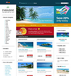 Web Hosting Web Design Template 21757