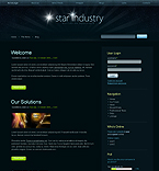 Web Hosting Web Design Template 21807