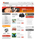 Web Hosting Web Design Template 21951
