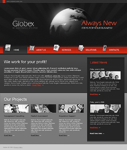 ADOBE PHOTOSHOP HOMEPAGE SCREENSHOT