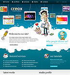 Web Hosting Web Design Template 22693