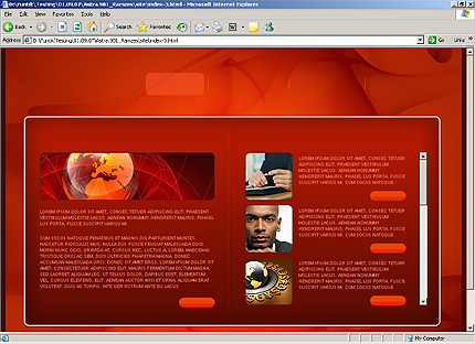 HTML HOMEPAGE SCREENSHOT