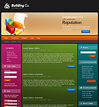 Web Hosting Web Design Template 22777