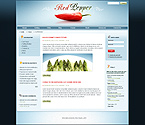 Web Hosting Web Design Template 22845