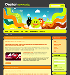 Web Hosting Web Design Template 22927