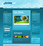 Web Hosting Web Design Template 22987
