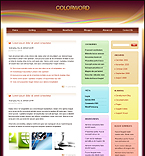 Web Hosting Web Design Template 23194