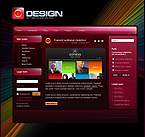 Web Hosting Web Design Template 23428