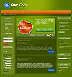 Web Hosting Web Design Template 23444