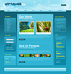 Web Hosting Web Design Template 23510