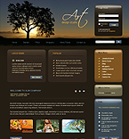 Web Hosting Web Design Template 23529