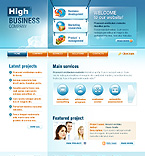 Web Hosting Web Design Template 23533